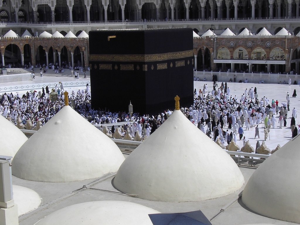 Masjid Al Haram in Makkah - Saudi Arabia (domes)